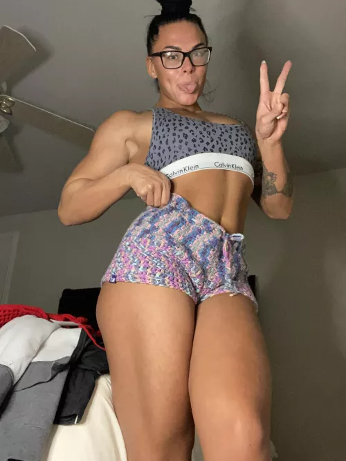 A friend made me these crochet shorts :) by lexa_stahl