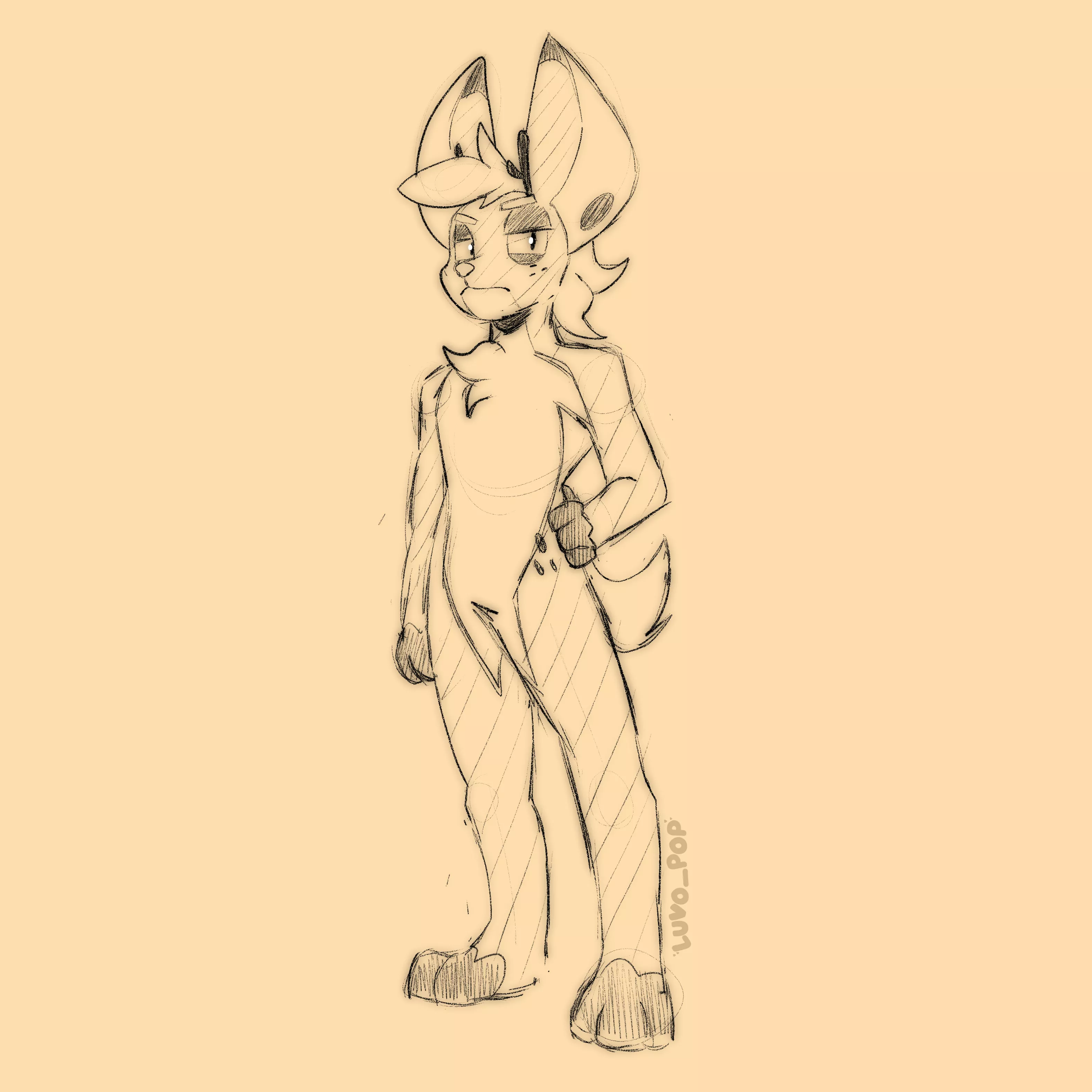 Another Sketch Commission completed (By me Luvo) ^ = ^ posted by luvo_pop