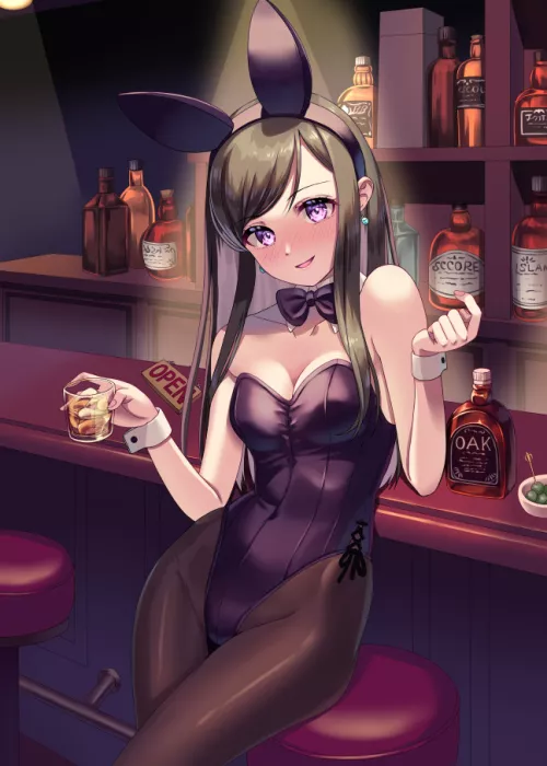 Bartender Bunny by CheetahSperm18