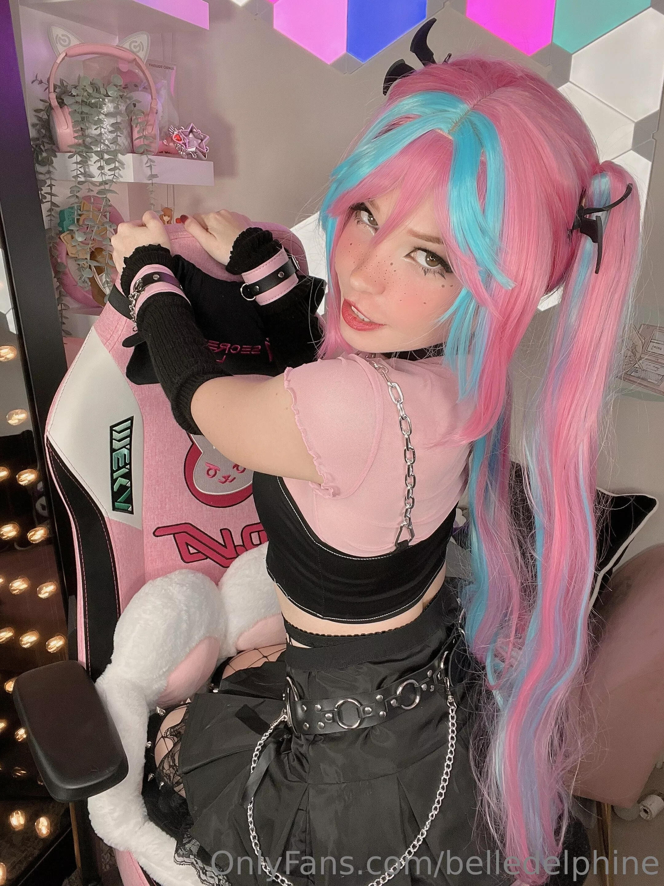 Belle Delphine posted by chatbot069