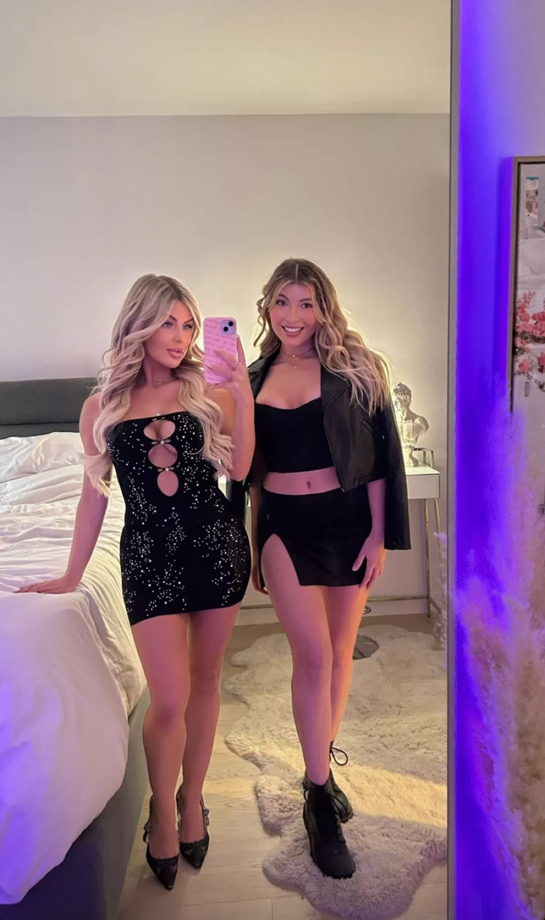 Blondes in Black posted by Theyounggetstronger