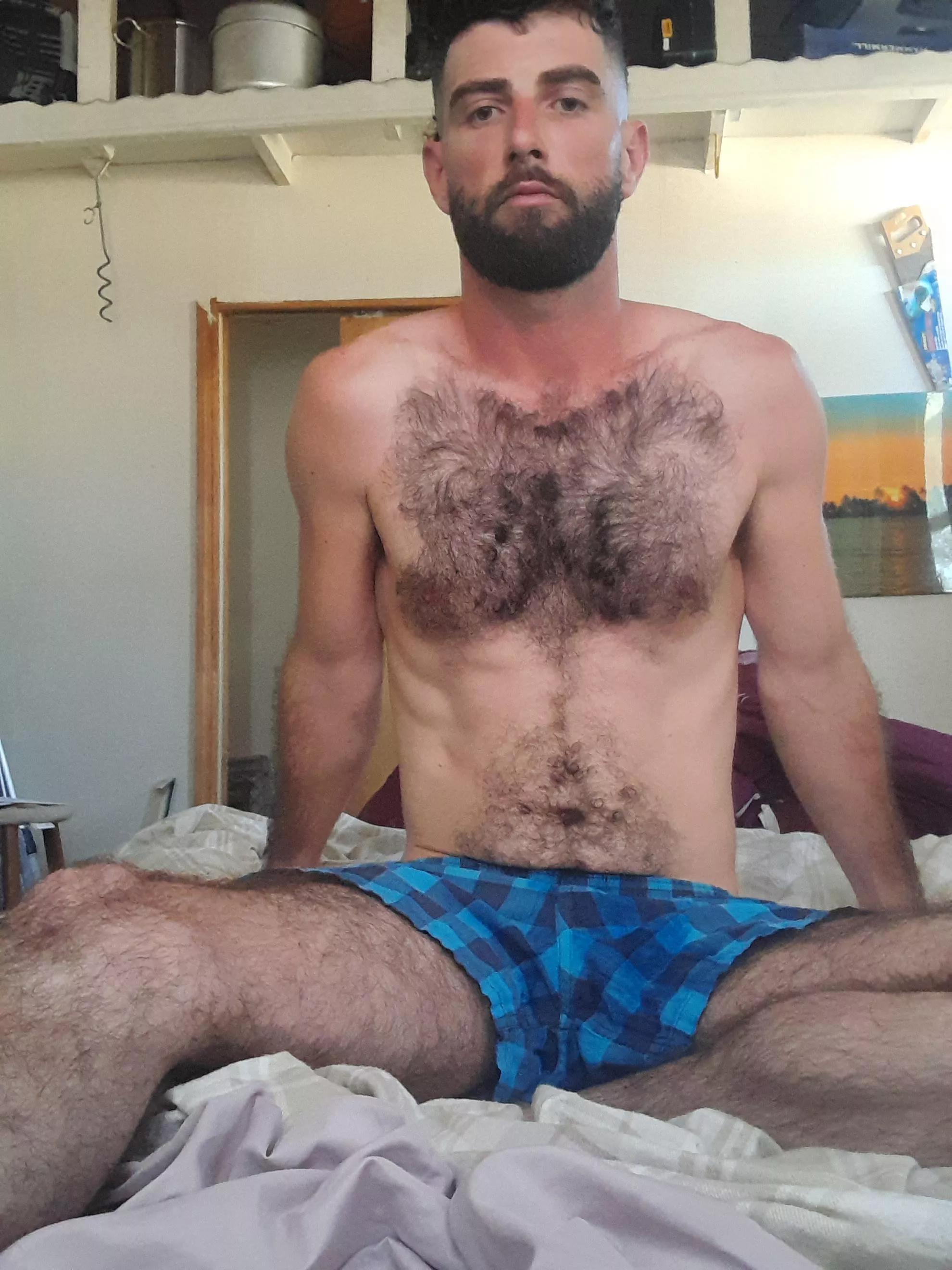 Blue boxers posted by fuckindumbfucker