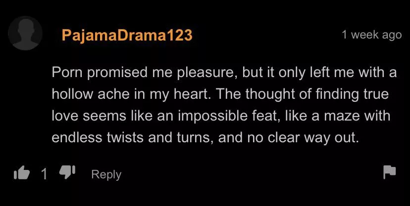 Bro’s having severe post-nut clarity posted by CherryIntelligent856