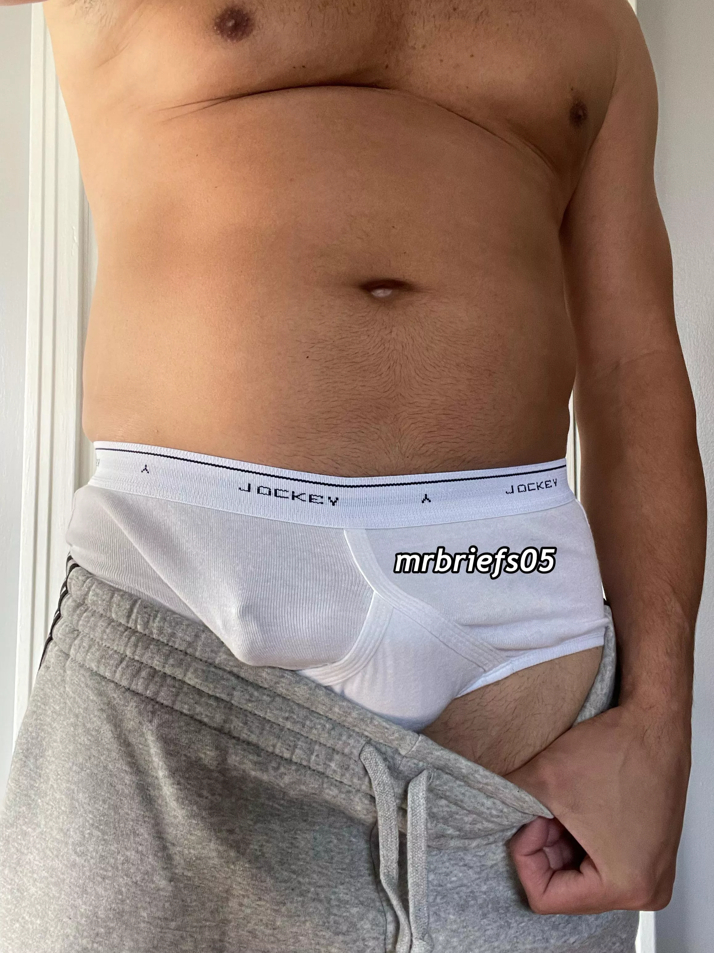 Busy Day, So Late Tweet. Grey Sweats In My Favorite Y’s! Age 46 posted by mrbriefs05