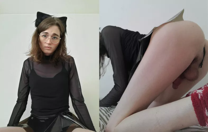 Cat girl and girl dick :3 by LunaBunnies1