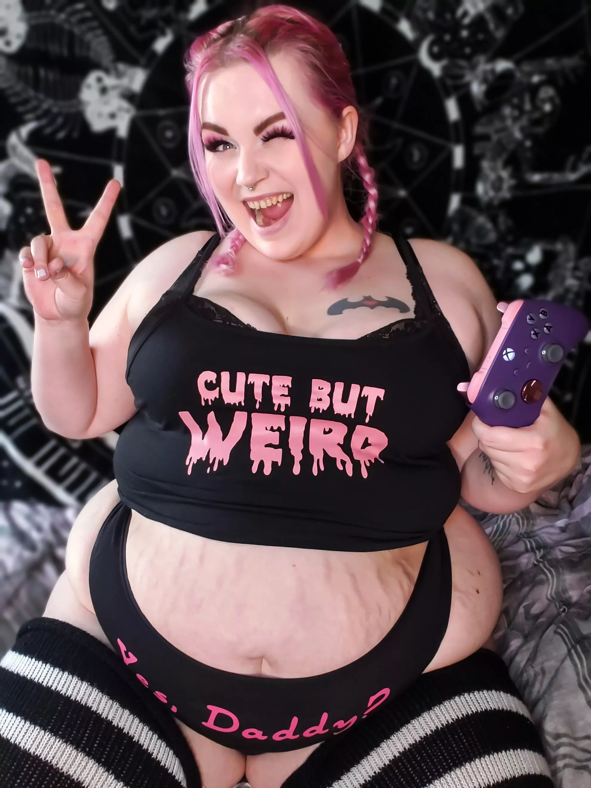 Cute, weird, and ready to play.. posted by princesslunamuneca