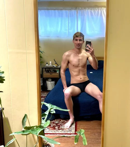 Happy Spring! Brought the speedo out of cold storage. by GentleHugTree