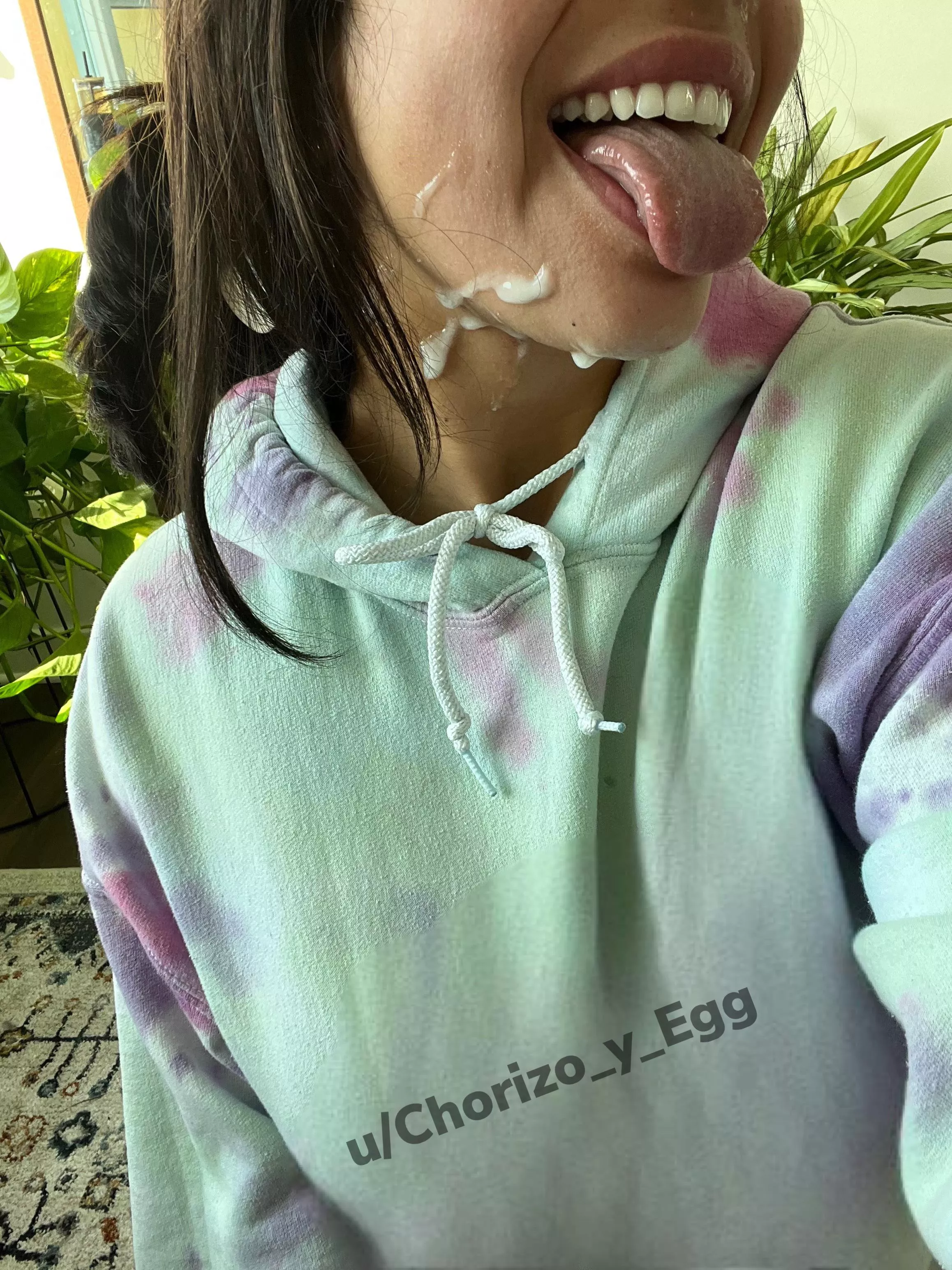 I look prettier with cum on my face posted by Chorizo_y_Egg