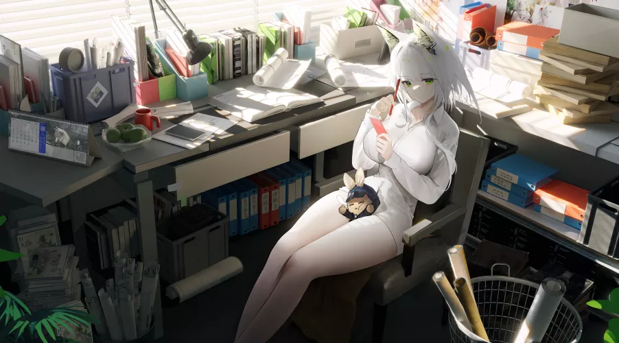 Kal'tsit [Arknights] by dumbocow