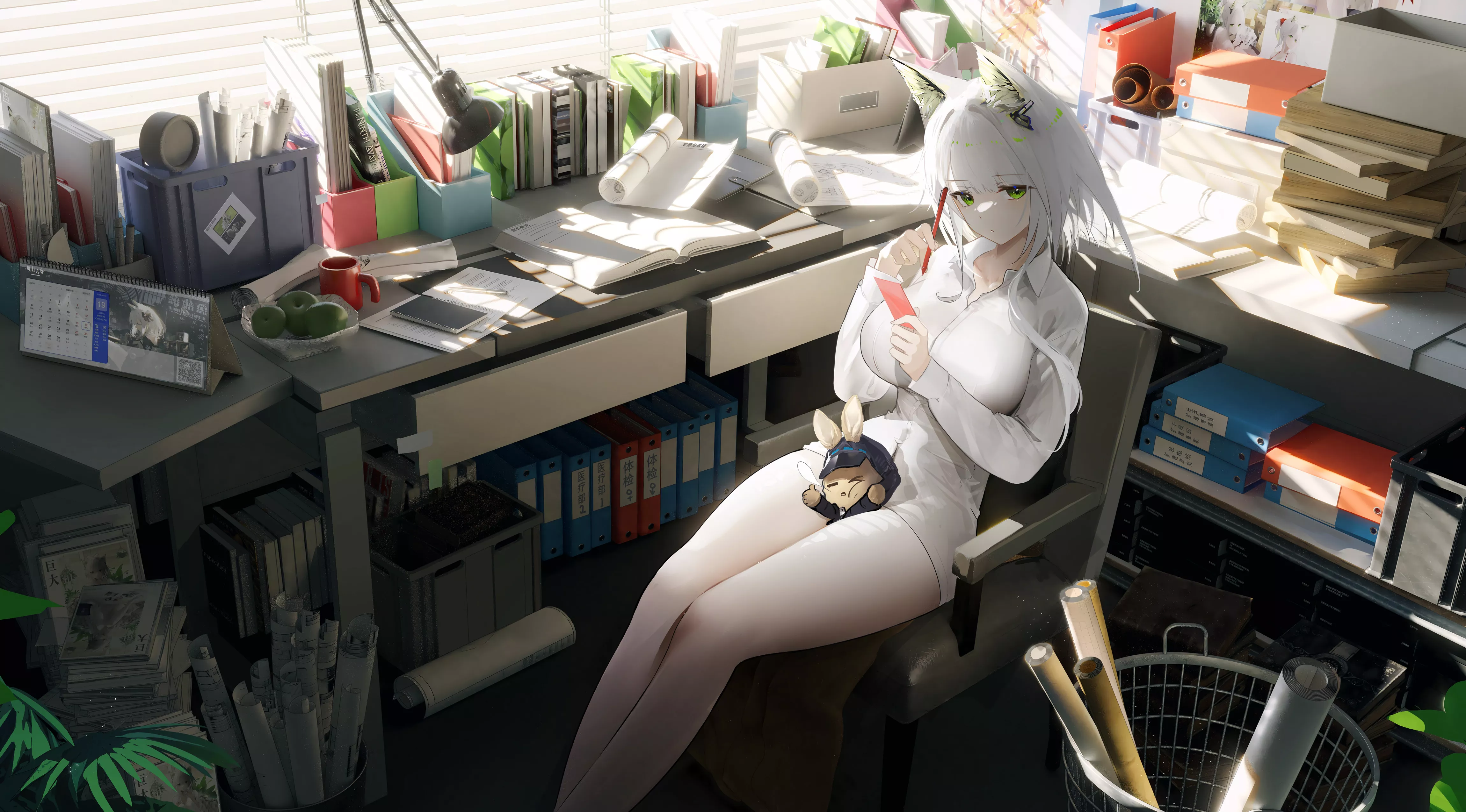 Kal'tsit [Arknights] posted by dumbocow