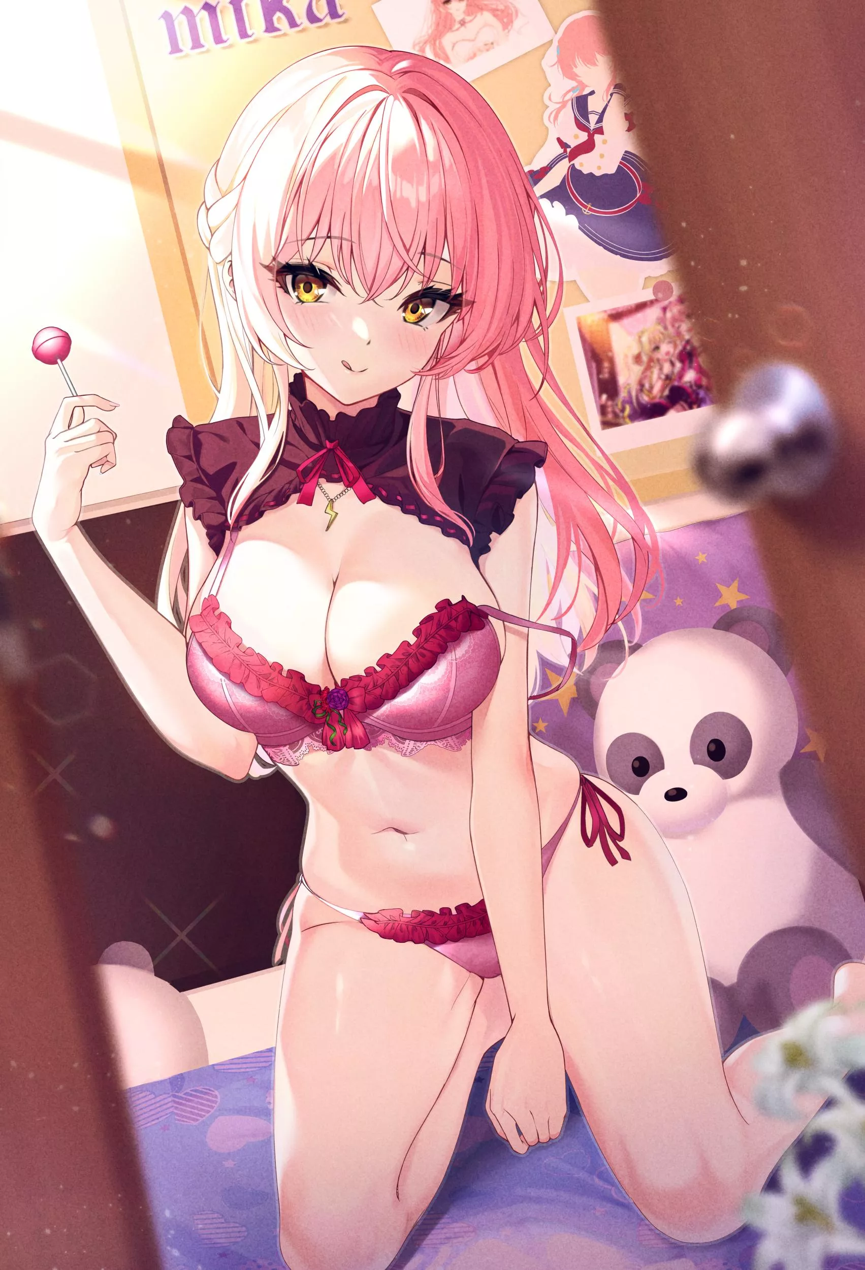 Mika Jougasaki [Idolm@ster] posted by ArcticPlush11