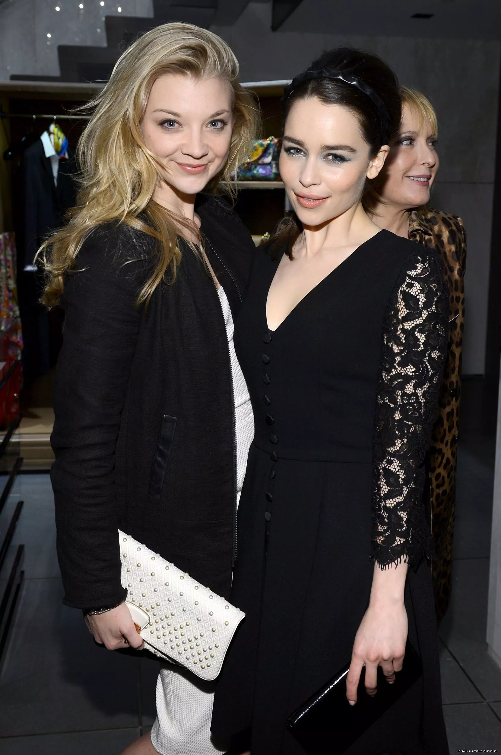 Natalie Dormer and Emilia Clarke posted by oblique_shockwave