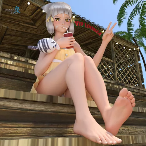 Nia (Xenoblade 2) artist: FinuraArts by plantsbr