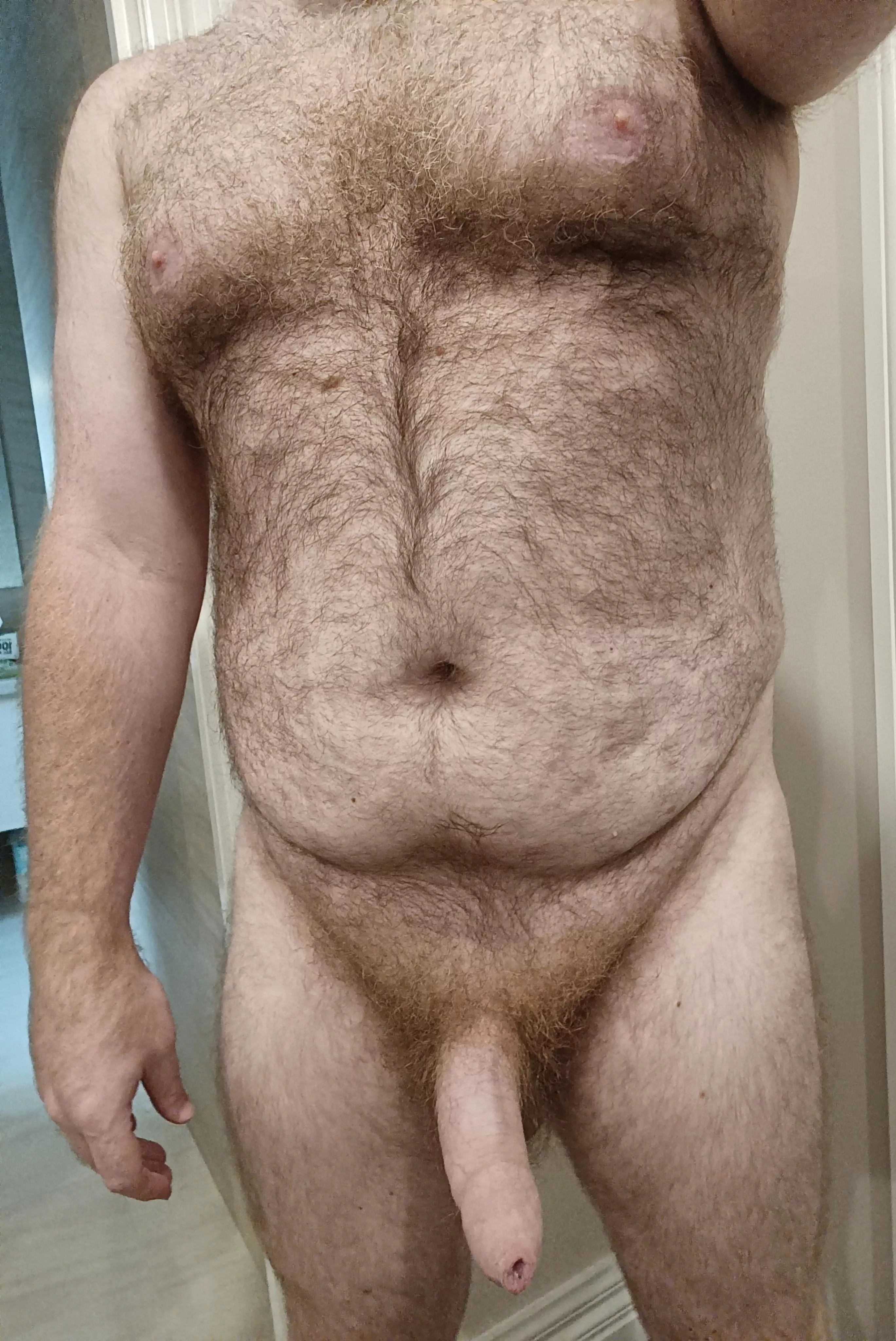 Nude after a shower posted by Melb_uncut