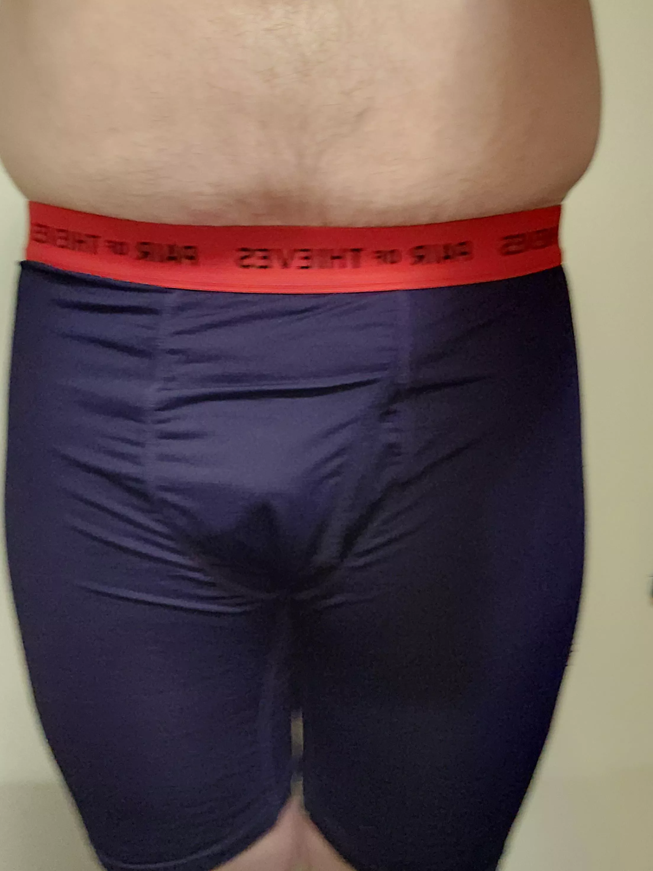 One of my fav brands. Usually only have black or grey waistband. Love how the red band on this pair. posted by 1266616