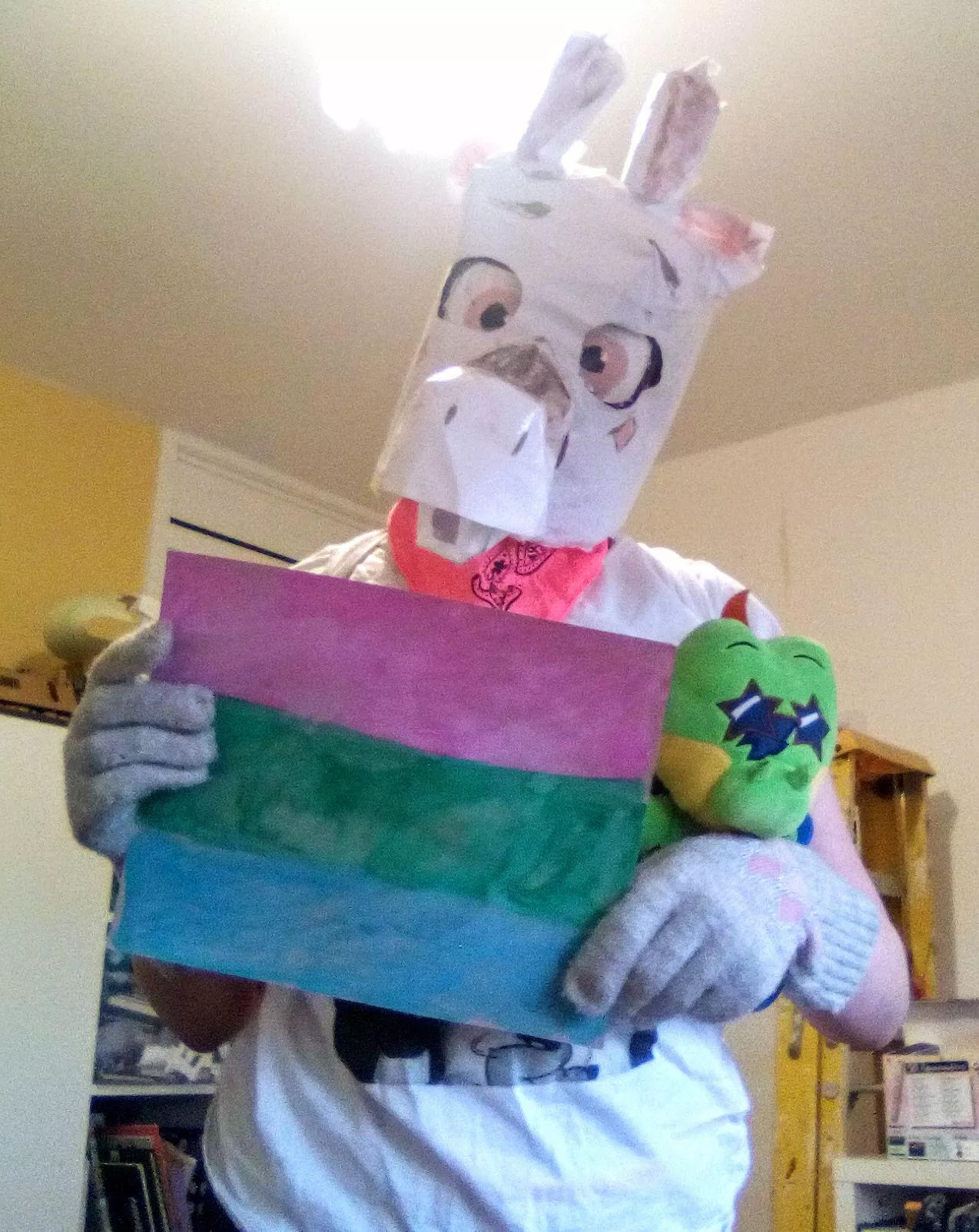 Rate my first fursuit from 1-11 (it's paper btw ) posted by ScratchTHEdutchie20