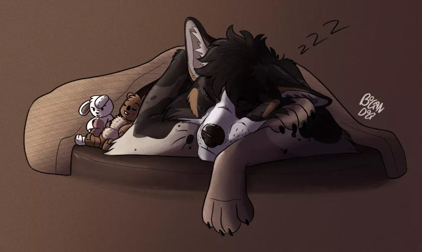 Sleepy time by Aster_Heeler