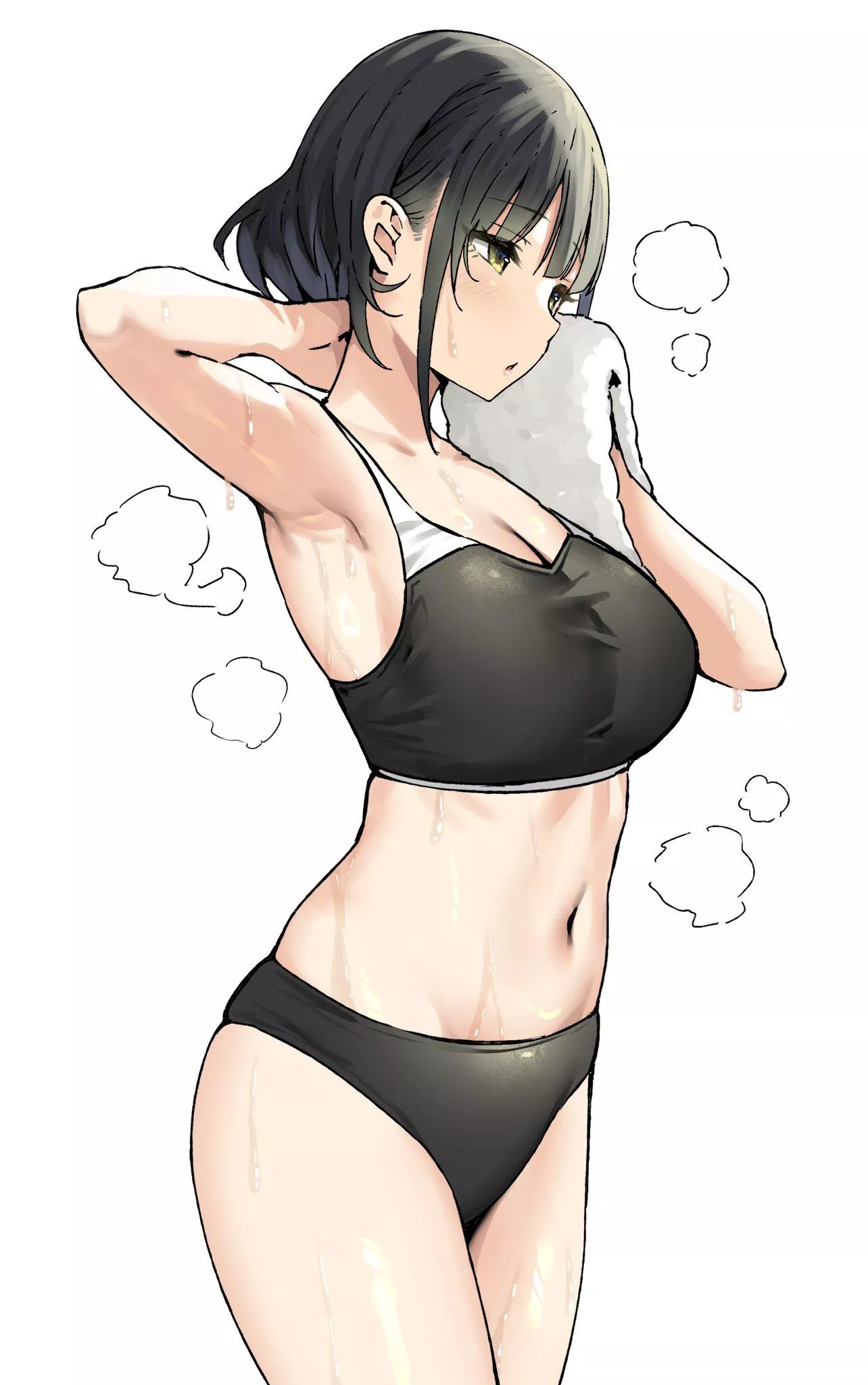Sweaty [Original] posted by Natsu_1000