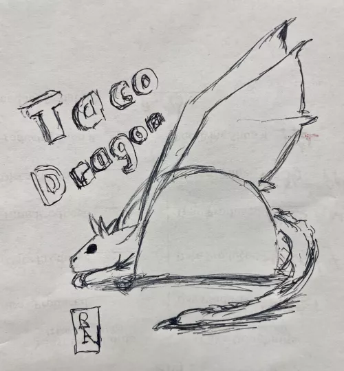 Taco dragon by Solid-Membership7995