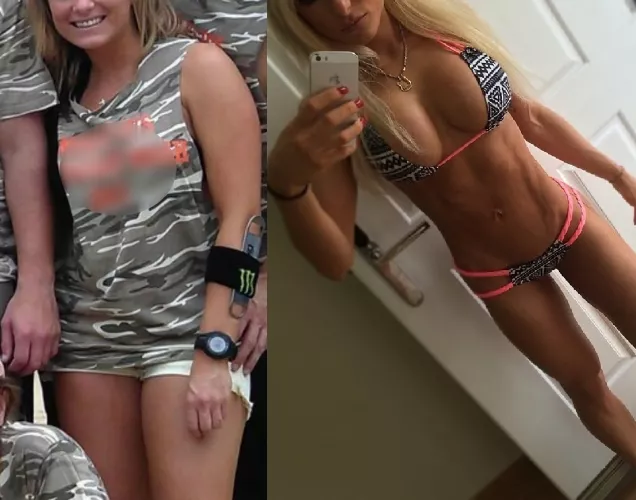 Transformation. These were just under 3 yrs apart by Thick-Pumpkin5075