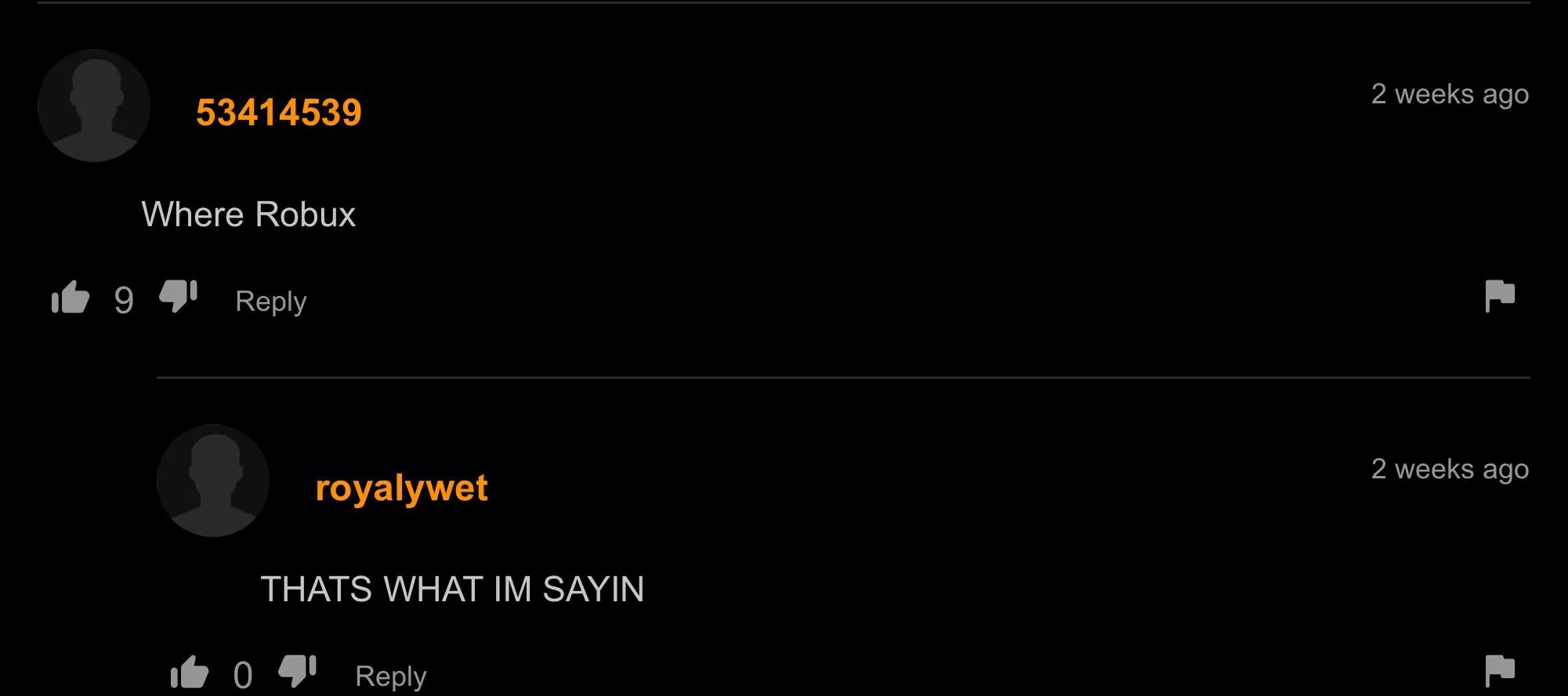 Where Robux posted by JasYT