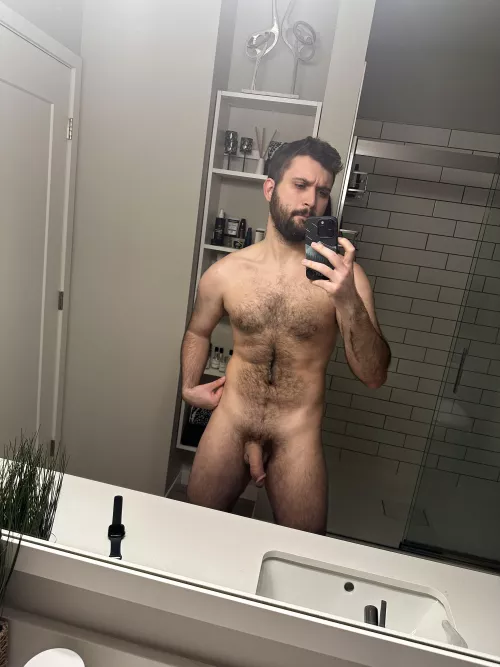 Working on my dad bod (30s) by gaynudebromn