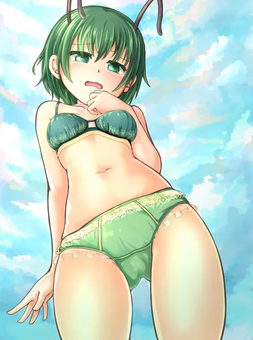 Wriggle Nightbug's Lingerie [Ecchi] by Kylo_Mask
