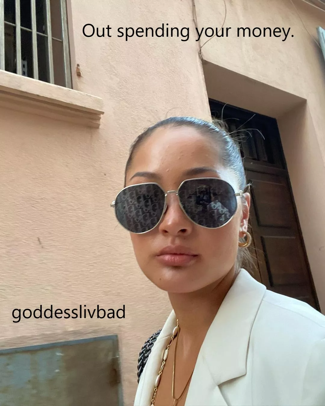 Your money looks better in her bank account. posted by FeistyAnything1742