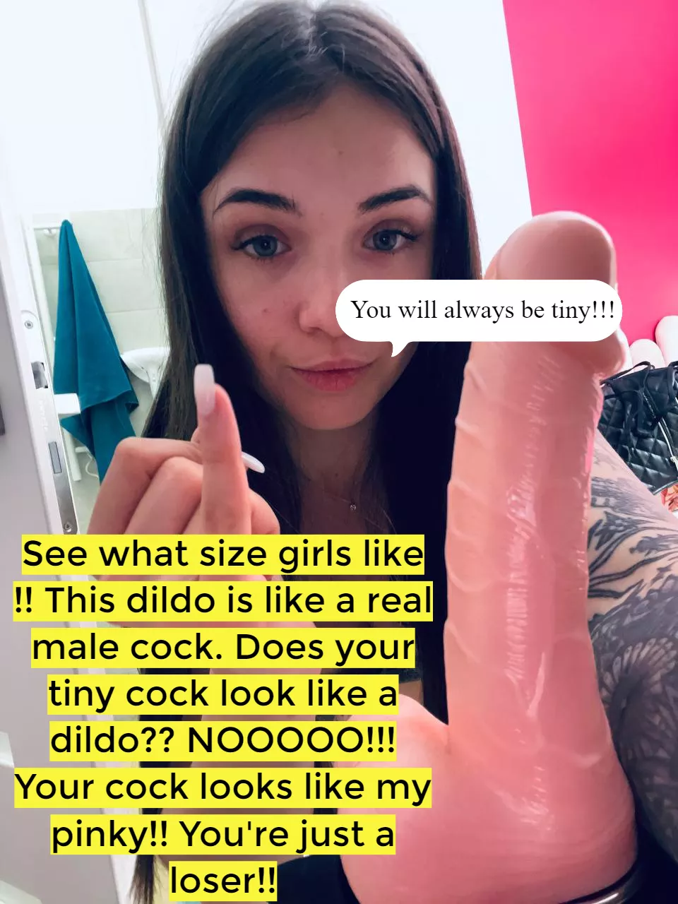 Your useless cock will not give you anything in the world of women posted by annasmilee-milf