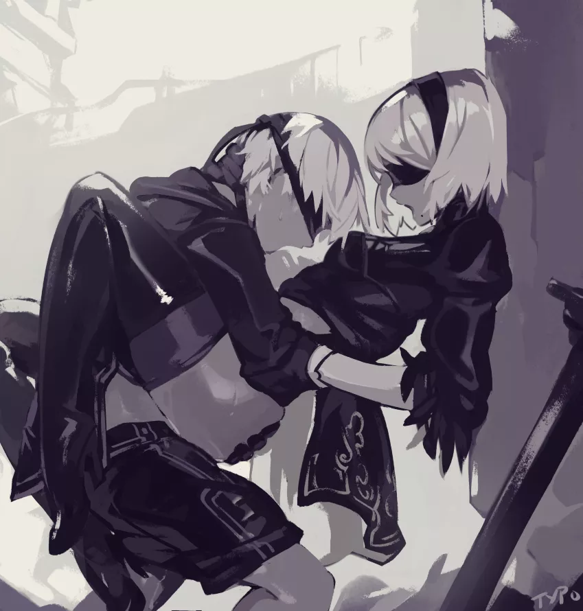 9S going deep inside of 2B posted by terrarossa420