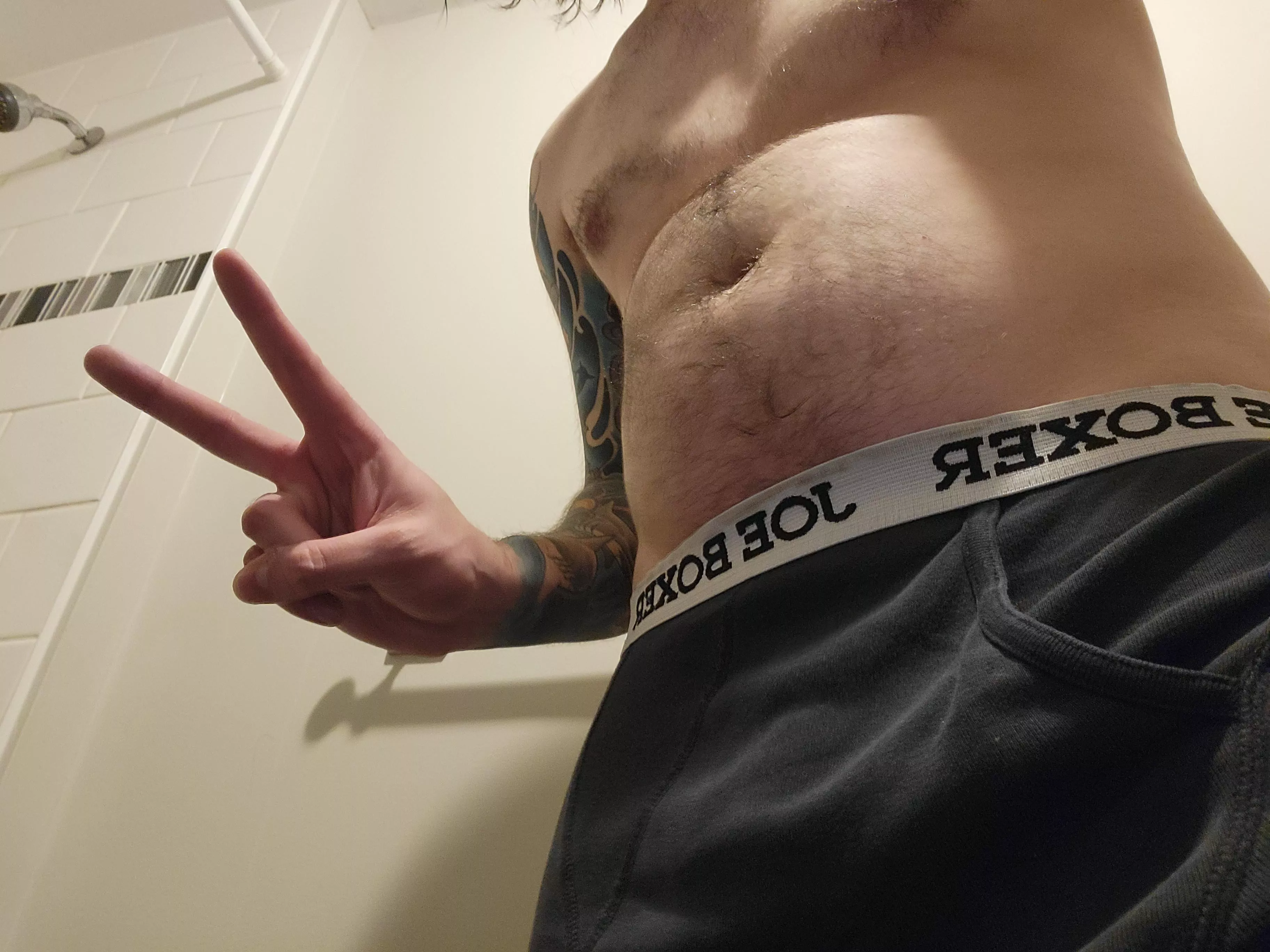 About to take a shower ❤️ posted by Left2die88