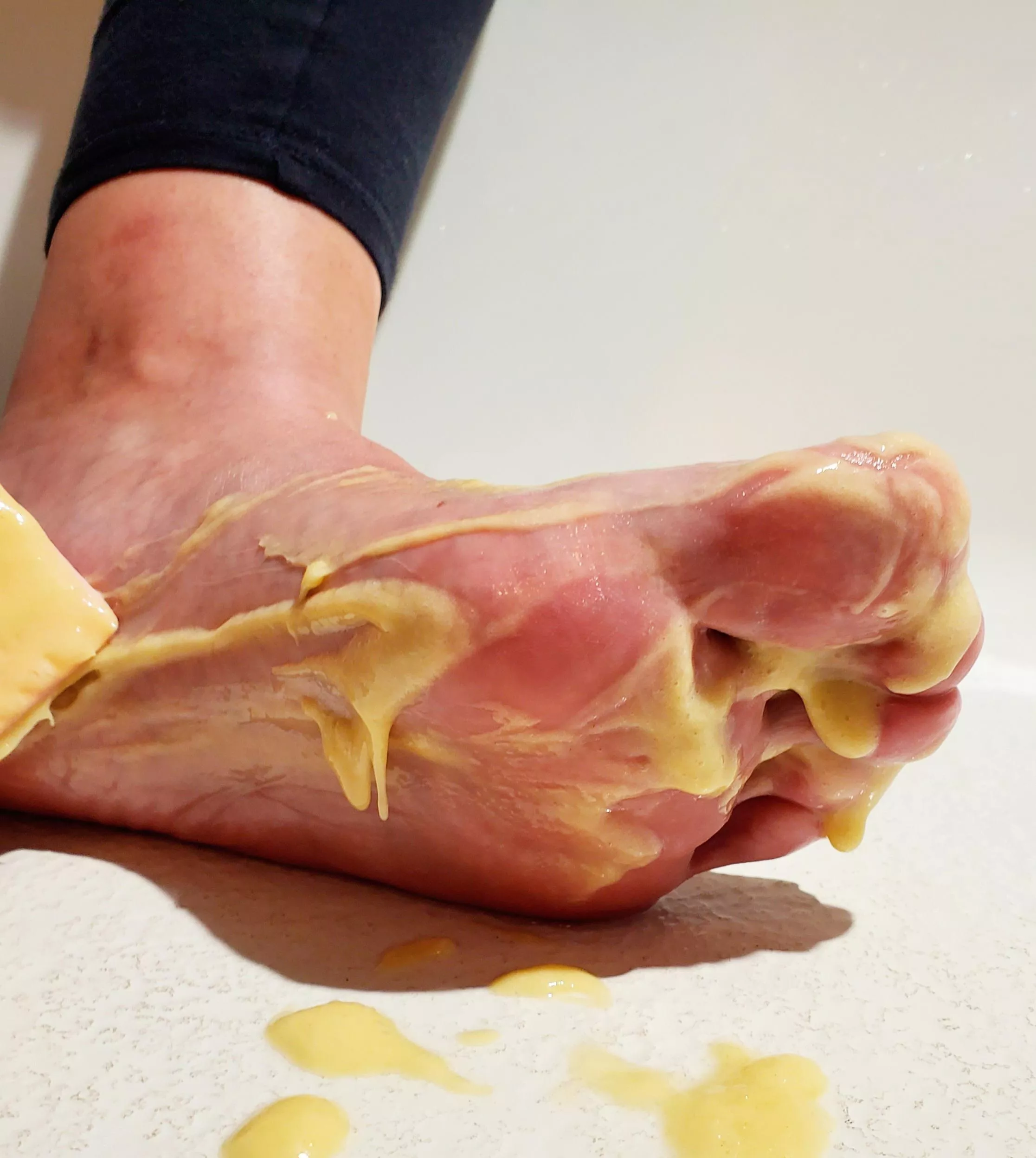 Cold leftover cake batter! posted by Maitresse_Crystal