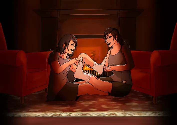 Cosy night in :) Always taking commissions! by NephoMelo