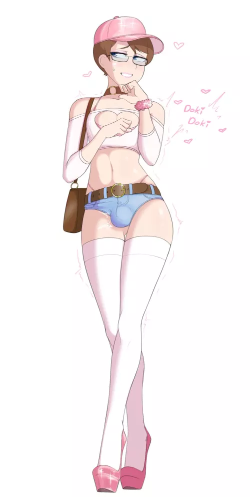 Cute boi all dressed up and showing off. (Sealguy) by ThePinkestFlamingo