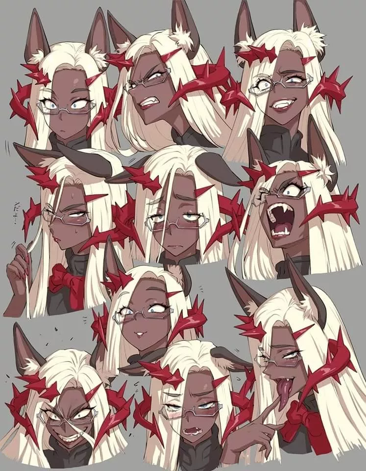 Demon kemonomimi face posted by trash-slayer