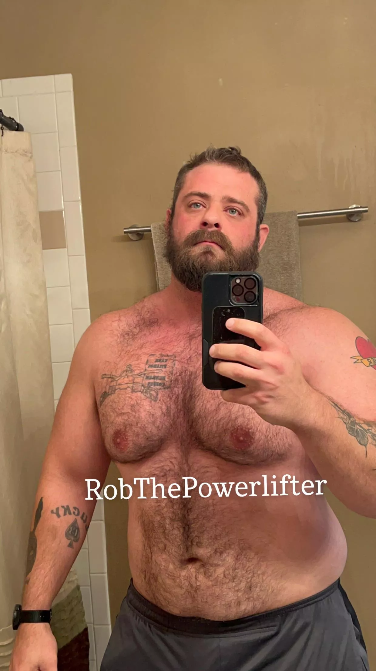 Do you like chest hair? posted by RobThePowerLifter