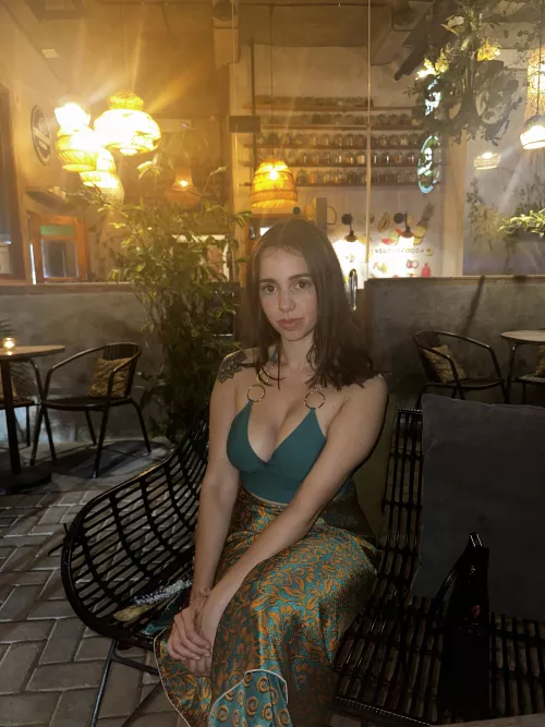 Enough cleavage for a night out? by Scorpioyogagirl