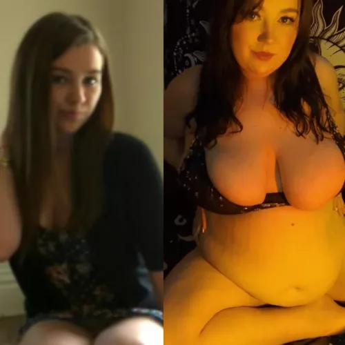 Fat placement is a beautiful thing 😌 by FeedMeDaddyxoxo