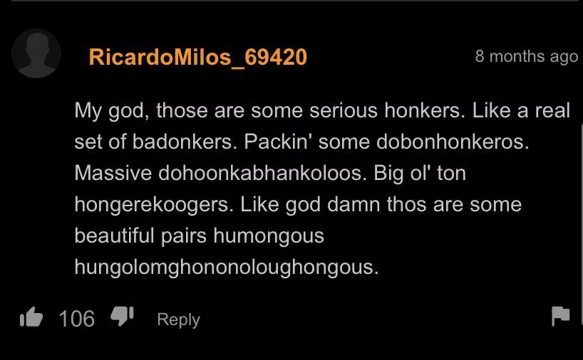 I also appreciate some yabadabadoos posted by fnieblas23