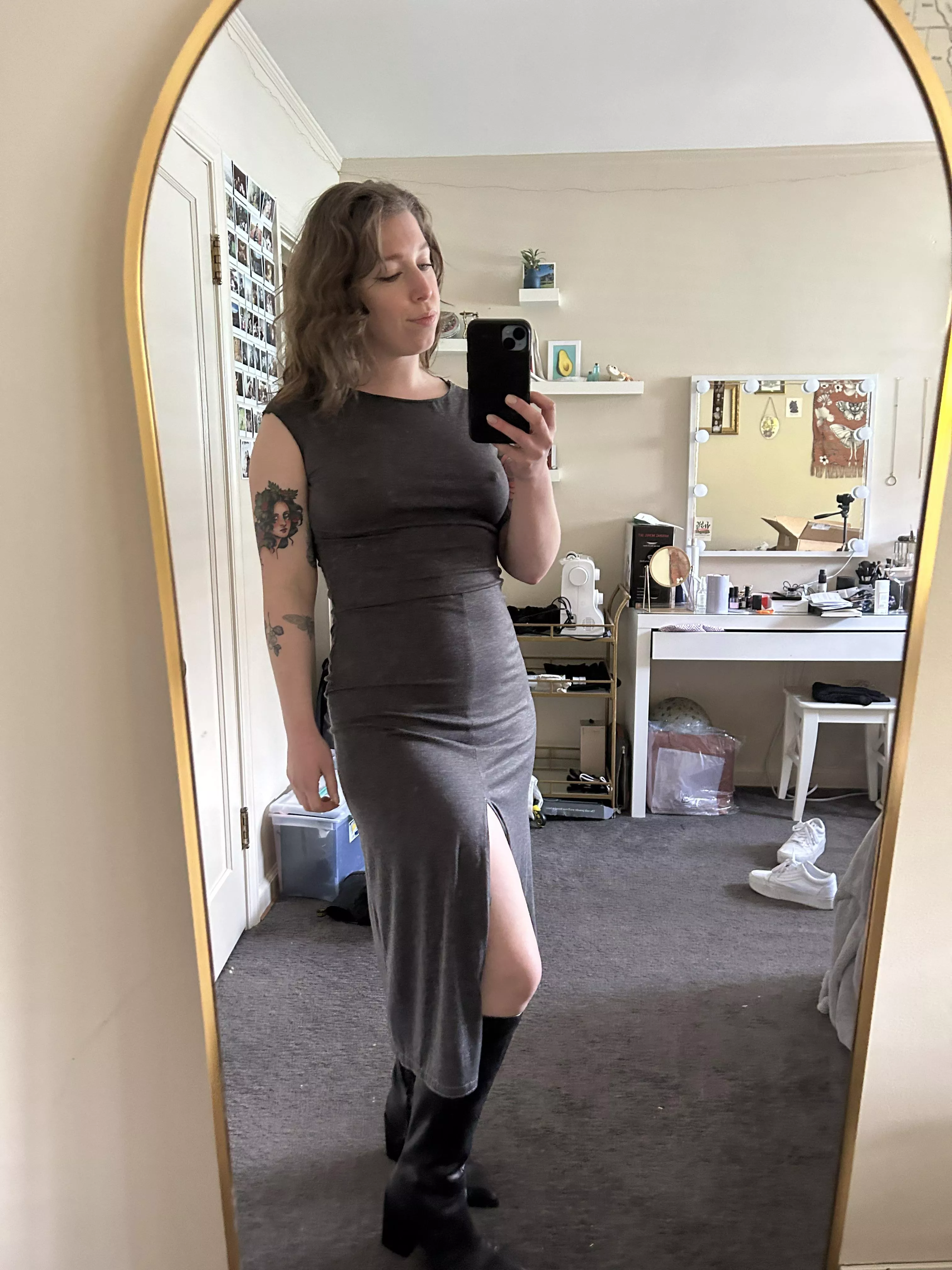 I love this dress cause I don’t have to wear anything underneath it [f] posted by -perky_peaches-