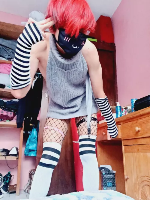 I loved this outfit by Vue_Ko