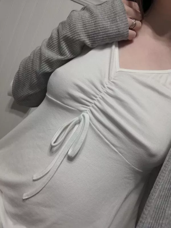 I'm lucky there's not holes poked in this top posted by taylscooter