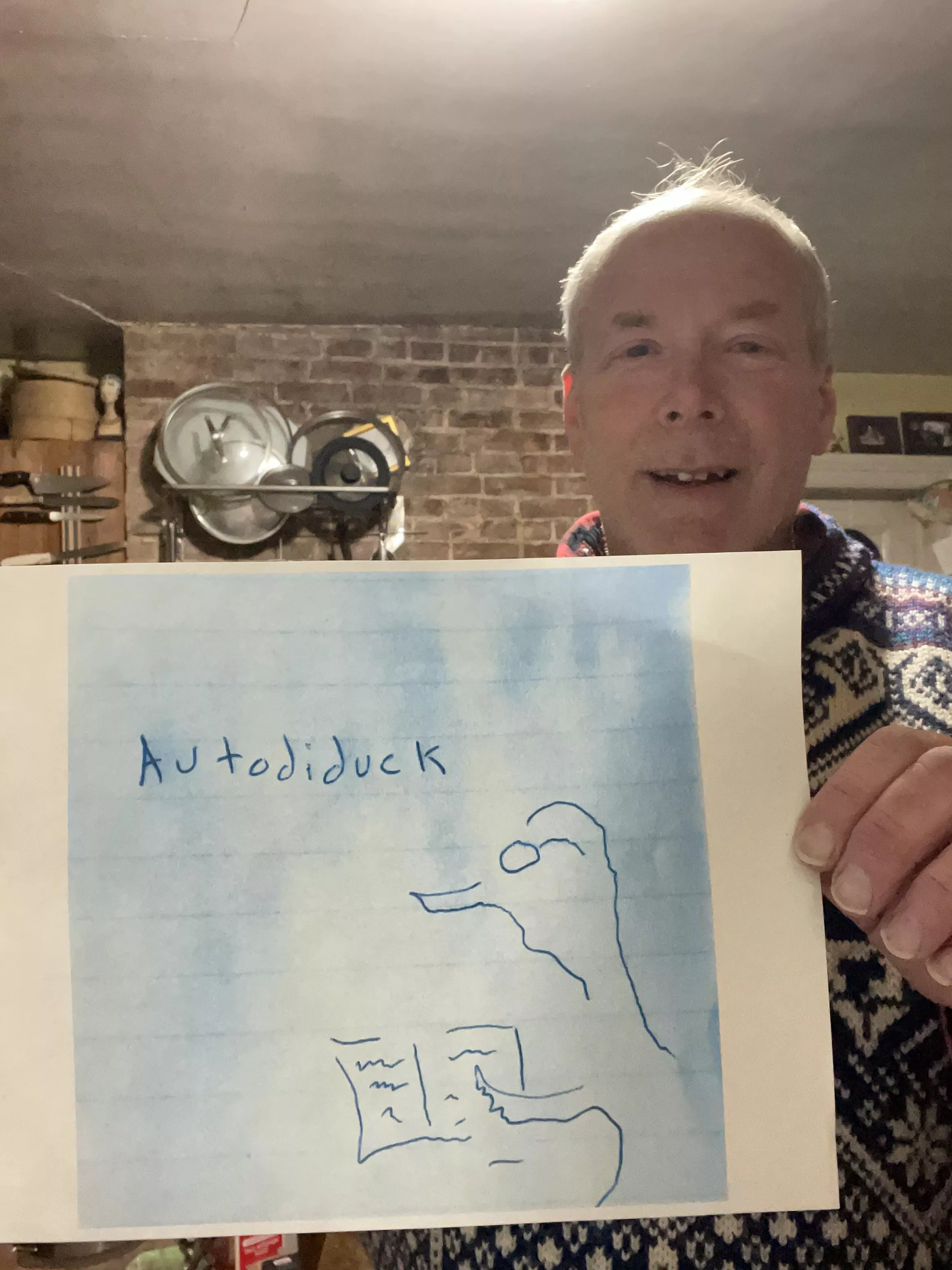 Inordinately proud of this doodle I made. posted by Reading-Writer