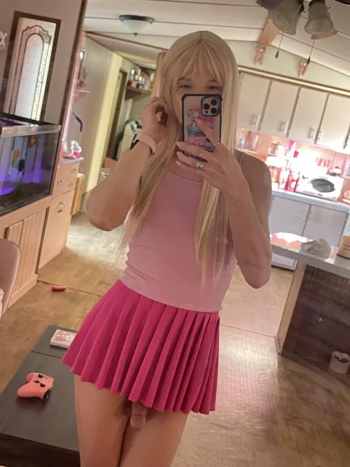 it’s hard to wear short skirts when your thing is too long 🙈 by gayprettyboi