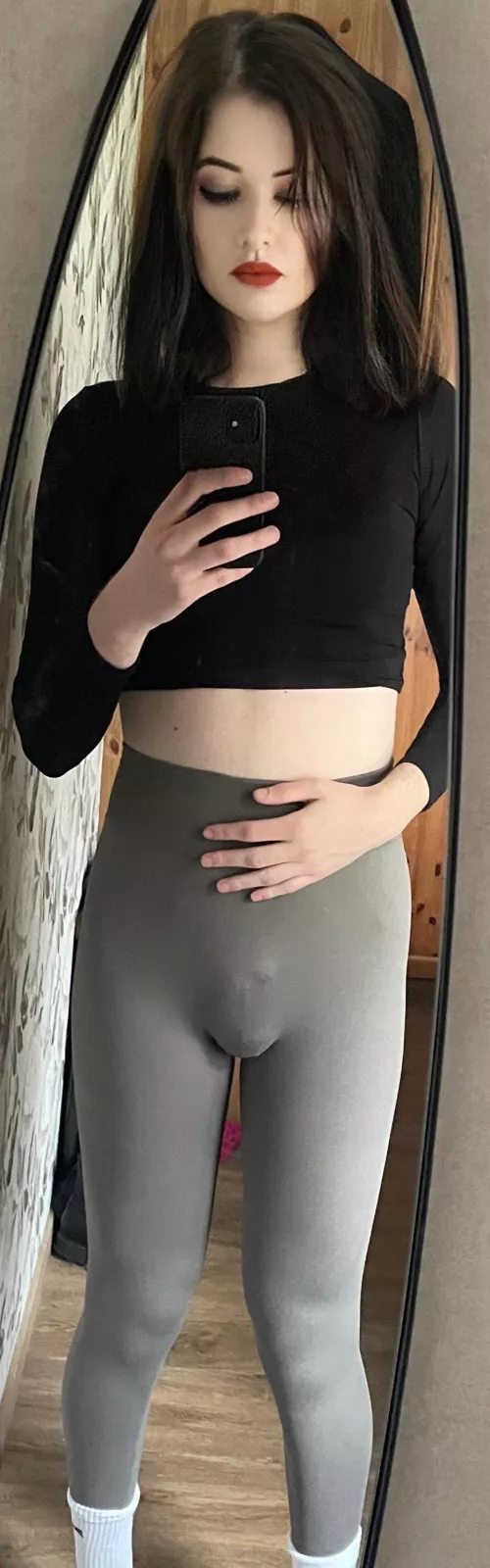 Ive been going to the gym like this and it has been way more fun 😏 by Sissyslavebi79