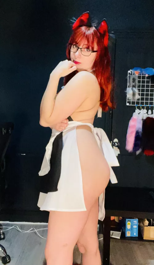 Kitty maid at your service 😏 by Pixieboo93