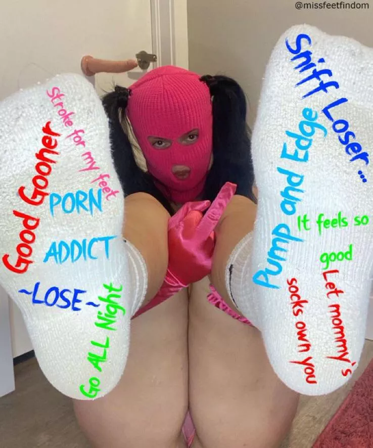 Made a little gooner edit for you sock lovers 😂 I need someone to make these for me! posted by Missfeetfindom