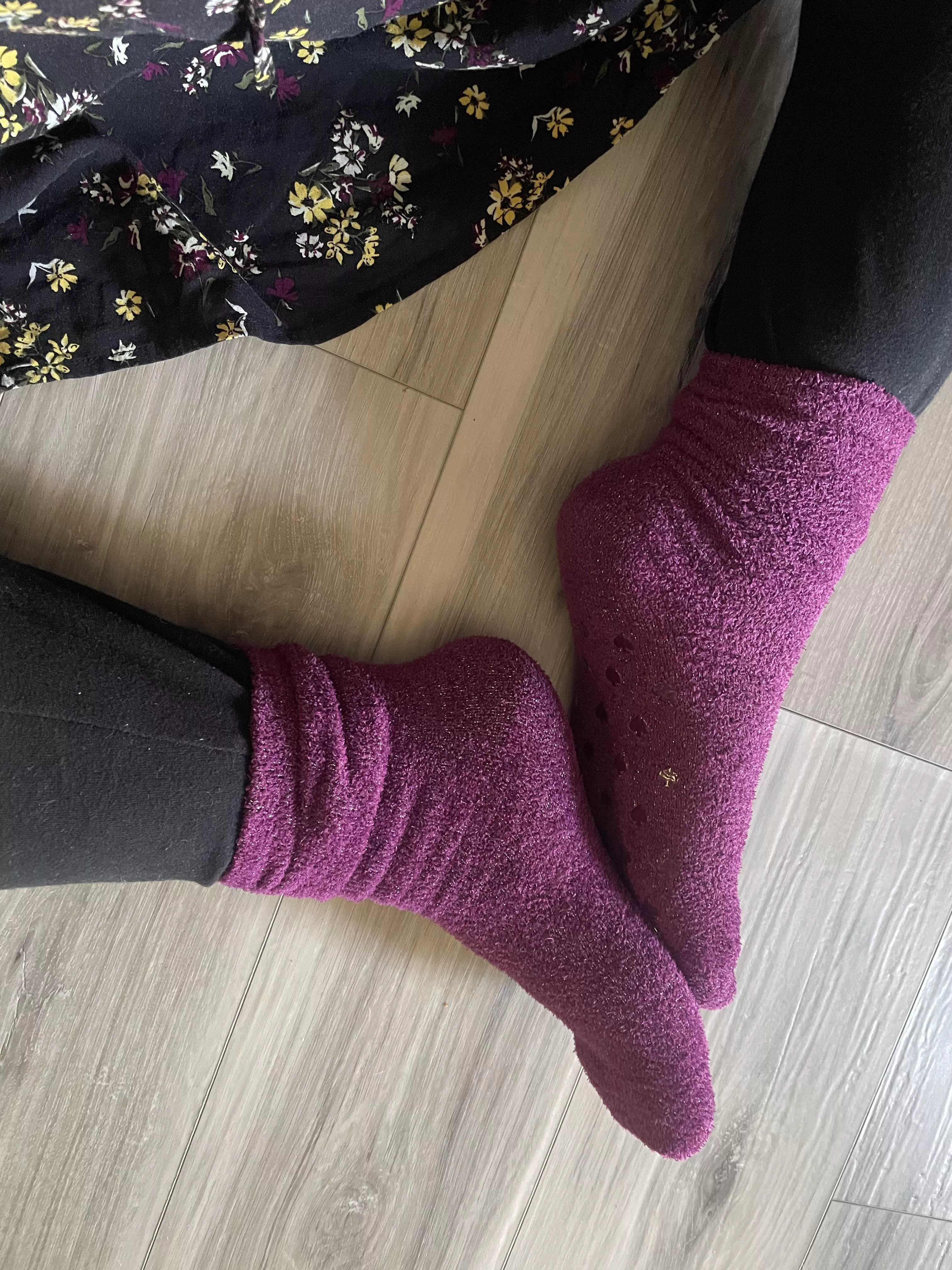matched my socks to my dress today posted by Top_Peace_5439