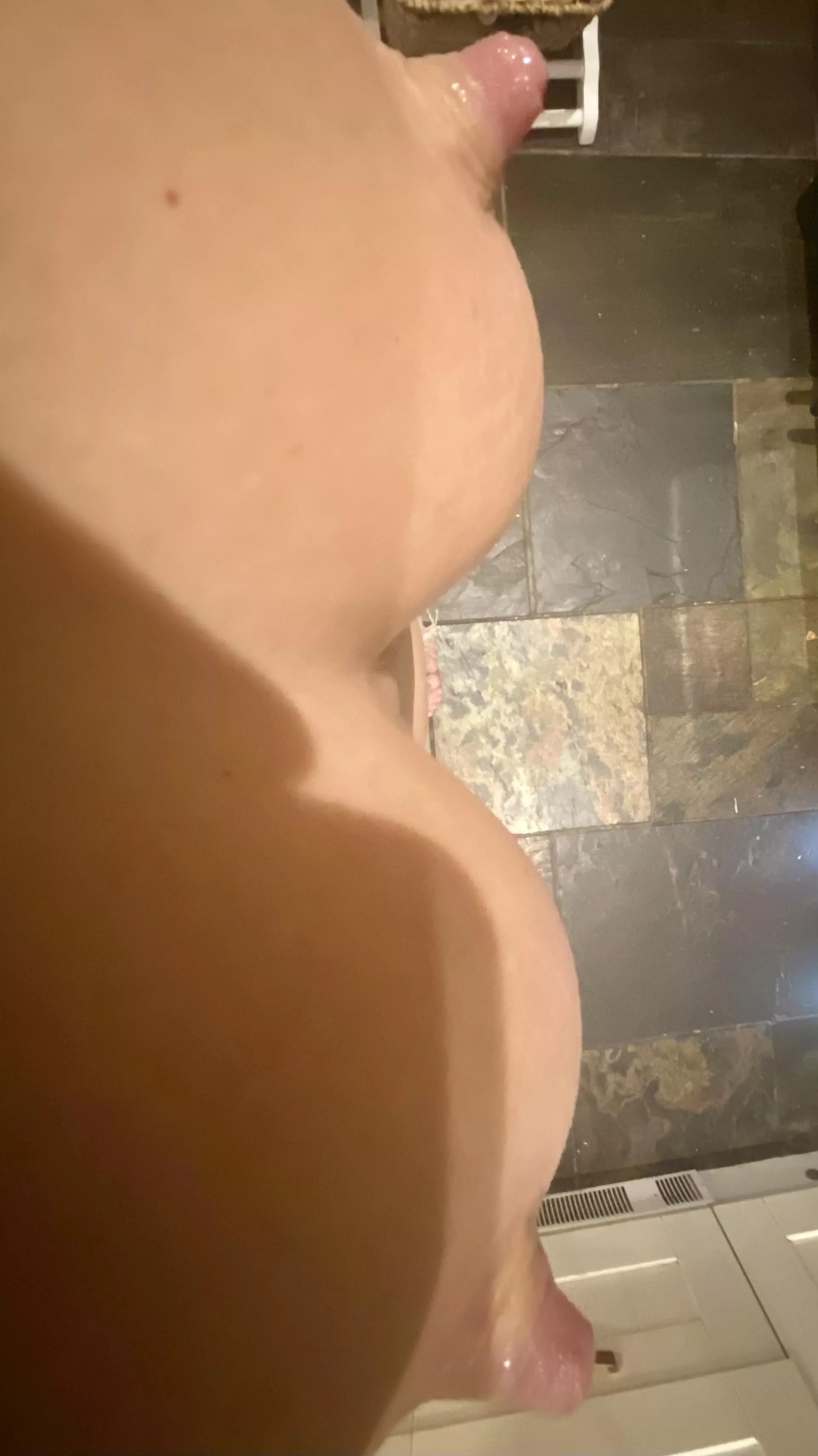 Mommy’s eye view post pump. posted by Zealousideal-Fix-967