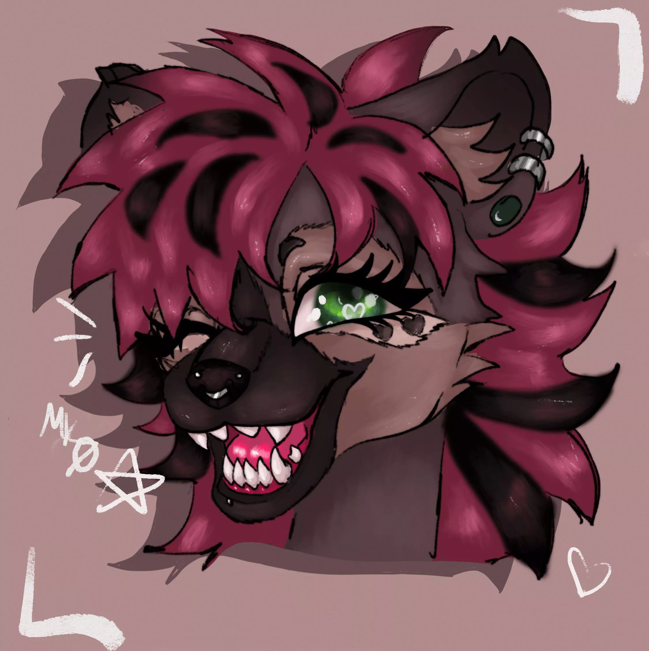 [og art] a headshot of my fursona posted by Head-Result-2283